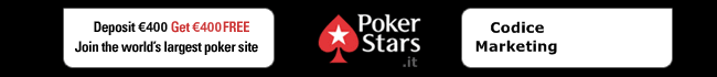 pokerstars codice marketing